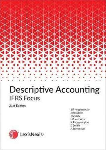 Descriptive accounting IFRS focus - KOPPESCHAAR,ZR