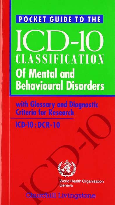 Pocket Guide to ICD-10 Classification of Mental and Behavioural Diso - COOPER,J