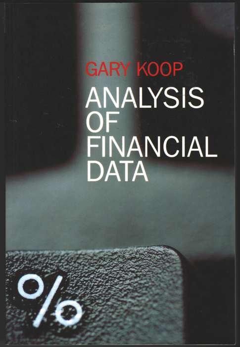 Analysis of Financial Data - Gary Koop