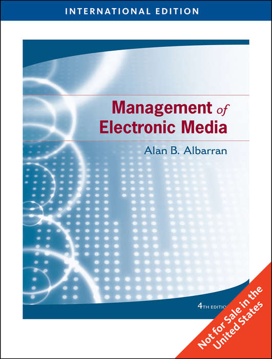 Management of Electronic Media - Alan Albarran