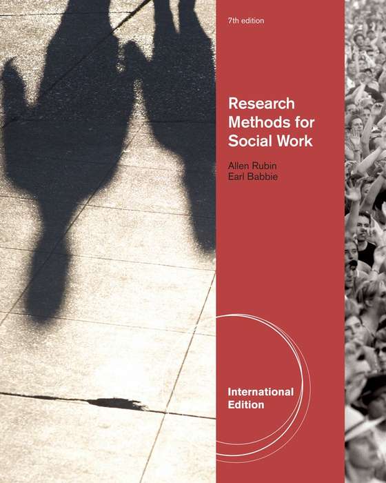 Research Methods for Social Work - Allen Rubin