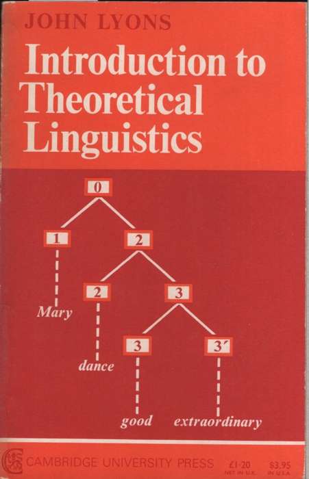 INTRO TO THEORETICAL LINGUISTICS 1968 SECONDHAND - LYONS,J