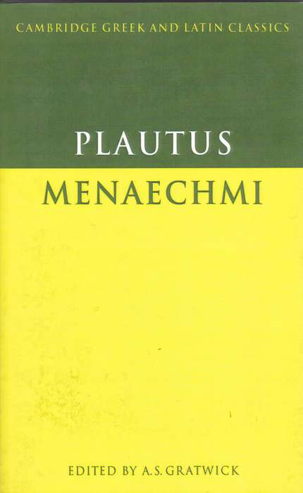 Menaechmi SECONDHAND - Plautus