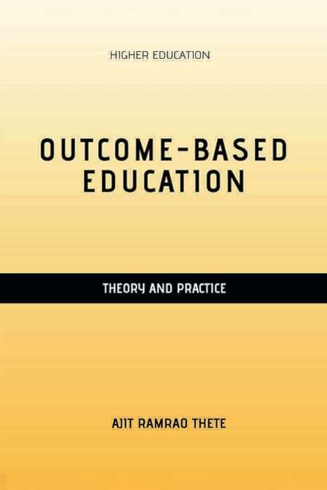 OUTCOMES BASED EDUCATION - VANDERHORST,H