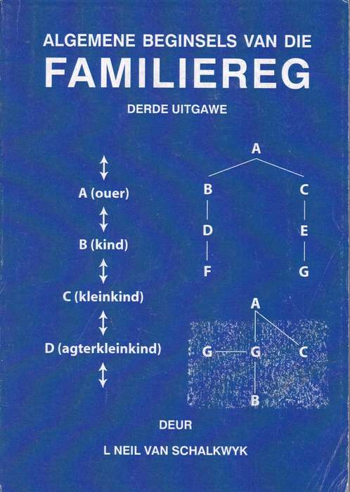 ALGEMENE BEGINSINS VAN DIE FAMILIE - VANSCHALKWYK