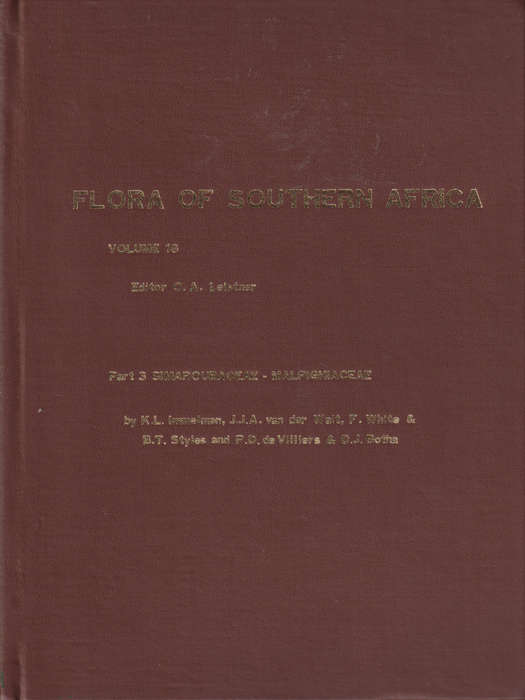 FLORA OF SOUTHERN AFRICA VOL18 - IMMELMAN,JJA