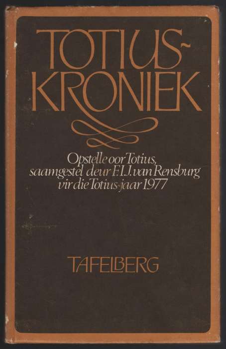 TOTIUS KRONIEK SECONDHAND - VANRENSBURG,FIJ