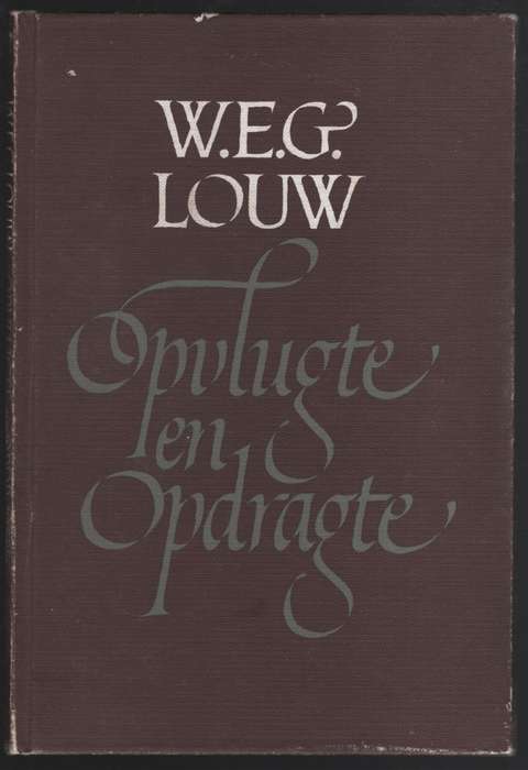 OPVLUGTE EN OPDRAGTE SECONDHAND - LOUW,W