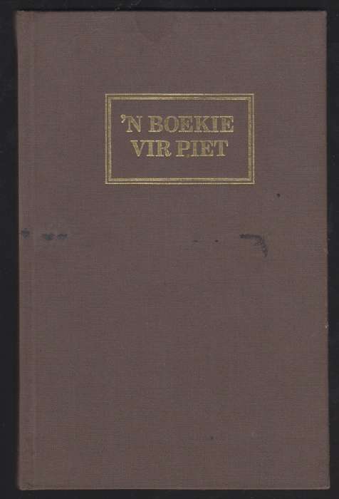 BOEKIE VIR PIET CILLIE SECONDHAND - CILLIE,P