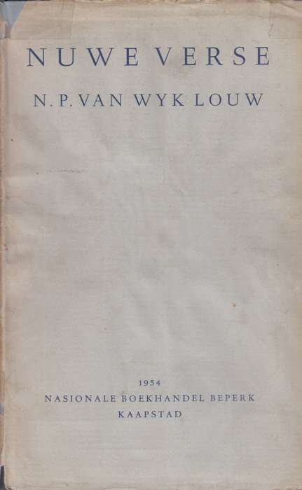Nuwe Verse - LOUW,N - 9780624024675