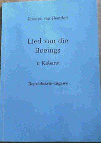 Lied Van Die Boeings: 'n Kabaret - VANHEERDEN,E