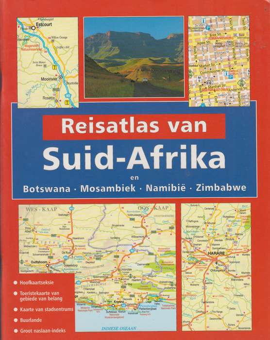 Reisatlas van Suid-Afrika. Tweedehands SECONDHAND - Dick Wilkins