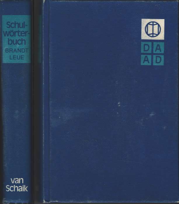 SCHULWORTERBUCH BRANDT & LEUE 2HND SECONDHAND - GERMAN