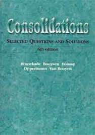 Consolidations - BINNEKADE