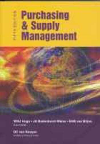 Purchasing and Supply Management - HUGO,W