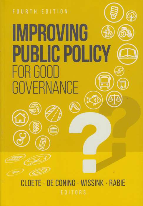 IMPROVING PUBLIC POLICY 4ED 2H SECONDHAND - CLOETE,F