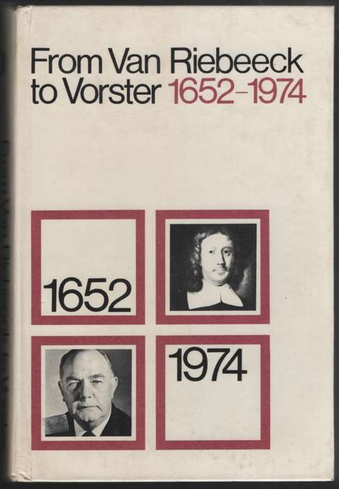 FROM VAN RIEBEECK TO VORSTER 2H SECONDHAND - VANJAARSVELD,F