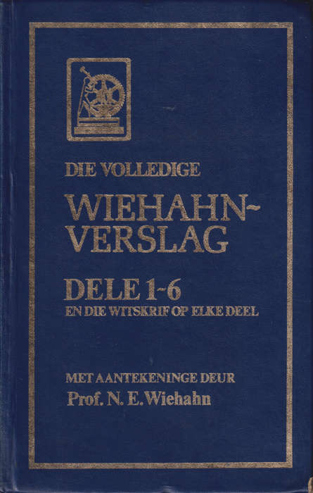 VOLLEDIGE WIEHAHN VERSLAG DELE ONE SIX 2H SECONDHAND - WIEHAHN,N