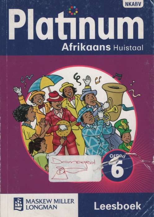PLATINUM AFRIKAANS HT GR6 LEESBOEK SECONDHAND - AFR-GR6