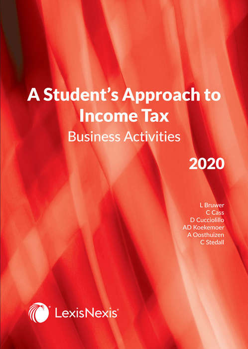 Student's Approach To Income Tax - Business Activities 2020 - BRUWER,L
