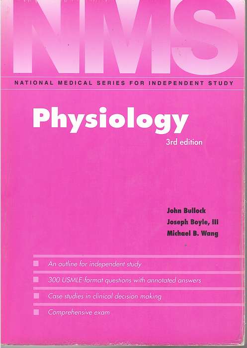 NMS PHYSIOLOGY SECONDHAND - BULLOCK