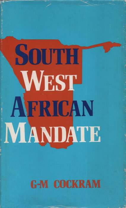 South West African Mandate. Second-hand SECONDHAND - Gail-Maryse Cockram