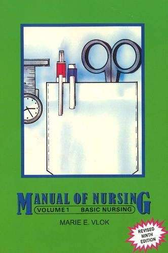Manual of nursing : Vol 1 - VLOK,M