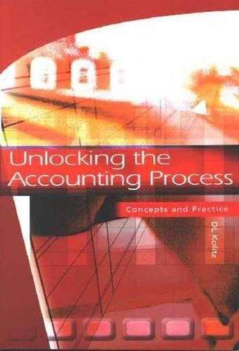 Unlocking the Accounting Process - David L. Kolitz