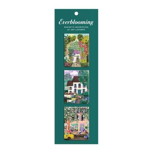 Joy Laforme Everblooming Magnetic Bookmark Set - Galison