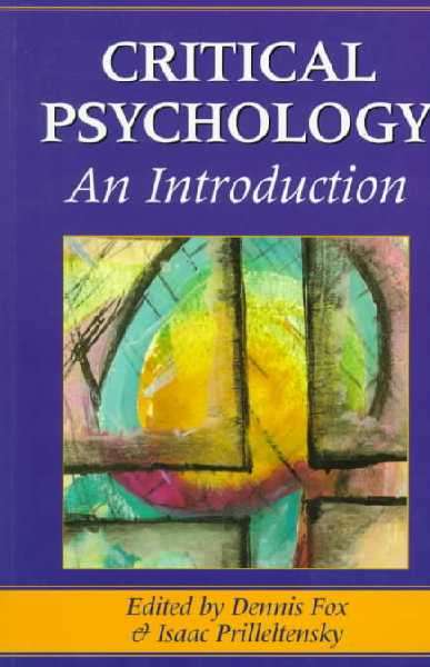 Critical Psychology - FOX,D
