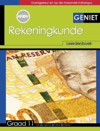 Geniet Rekeningkunde: Grade 11: Leerdersboek - ACC-GR11