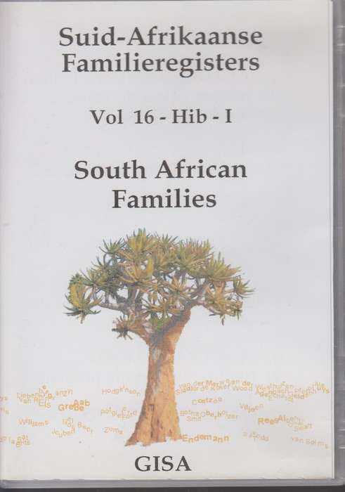 Suid-afrikaanse familie registers vol16 - Gisa