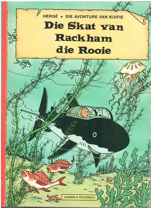 KUIFIE SKAT VAN RACKHAM DIE ROOIE SECONDHAND - HERGE