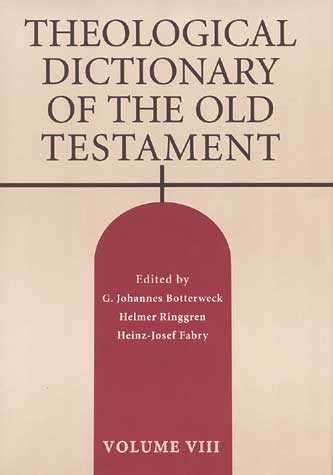 Theological Dictionary of the Old Testament: v.8 - BOTTERWECK,G