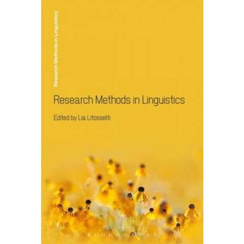 RESEARCH METHODS IN LINGUISTICS PBK SECONDHAND - LITOSSELITI,L