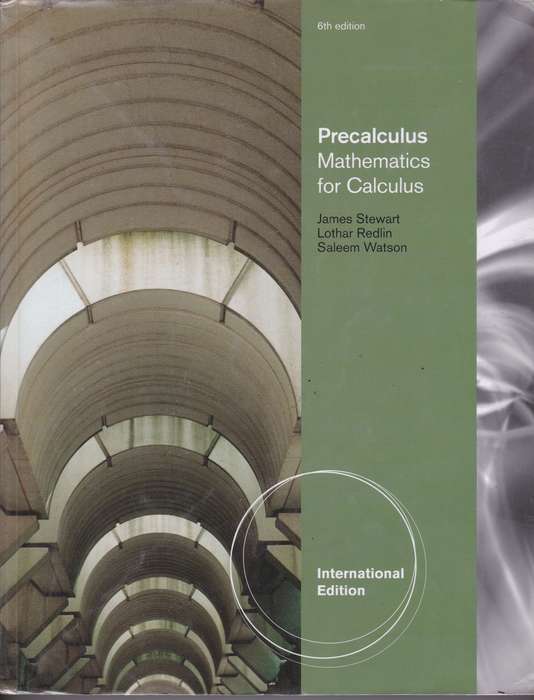PRECALCULUS MATH FOR CALCULUS SECONDHAND - STEWART,J