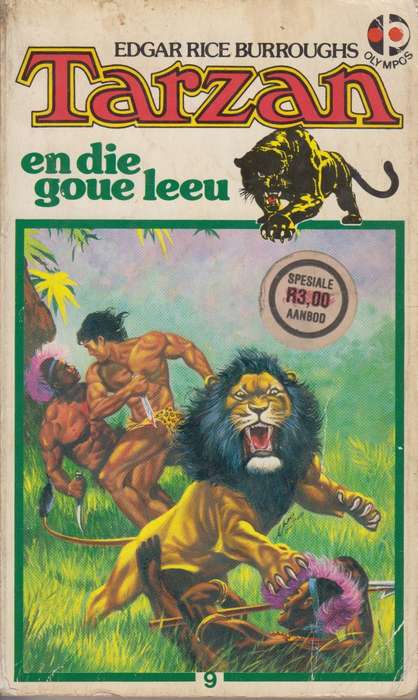 TARZAN EN DIE GOUE LEEU - BURROUGHS,E