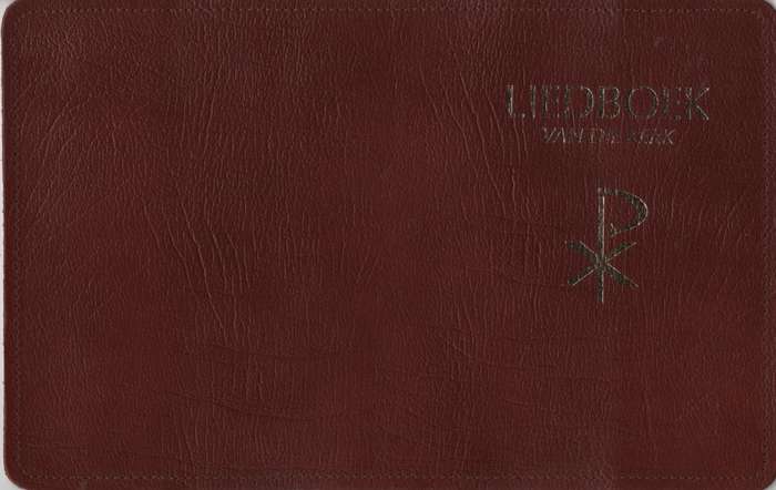 Liedboek Omslag Standaard Bruin Leer - X