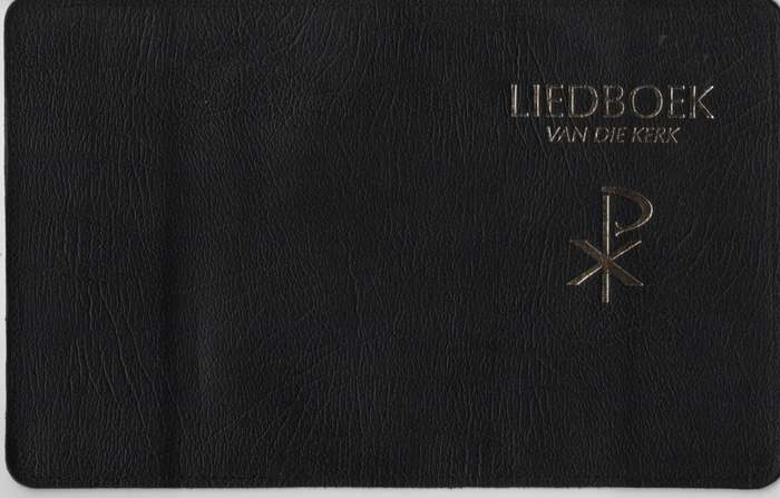Liedboek Omslag Standaard Swart Leer - X