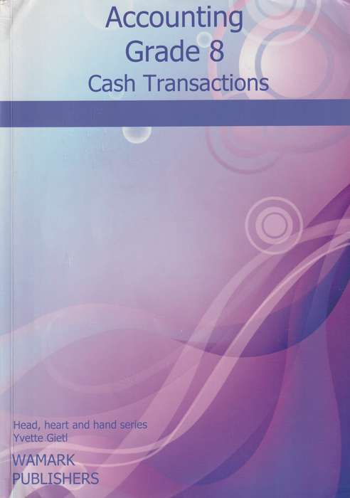 ACCOUNTING CASH TRANSACTION GR8 2H SECONDHAND - WAMARK