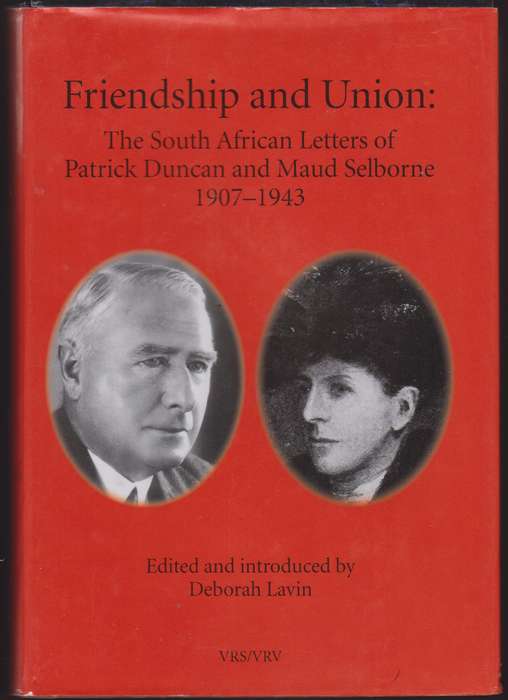 FRIENDSHIP & UNION LETTERS SECONDHAND - DUNCAN