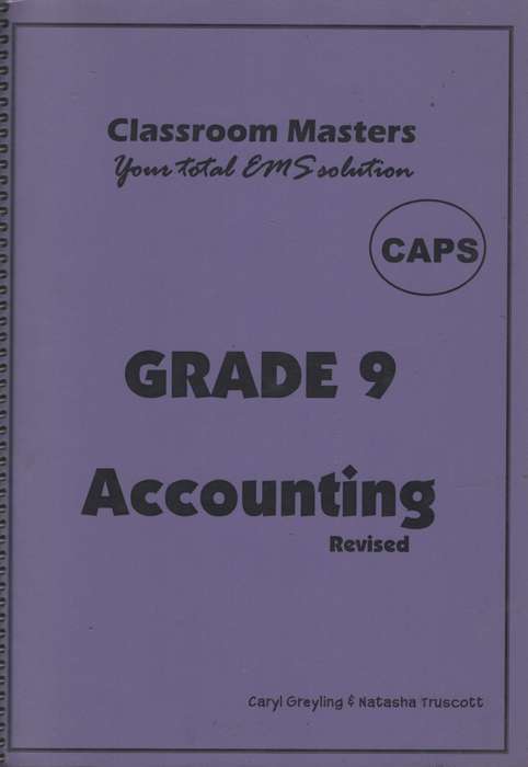 CLASSROOM MASTERS EMS ACC GR9 LB CAPS - EMS-GR9