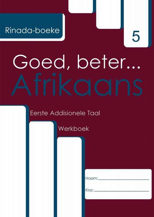 GOED BETER AFR EAT GR 05 WB - AFR-GR5