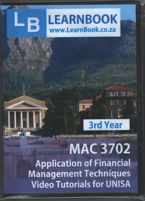 MAC 3702 DVD - LEARNBOOK