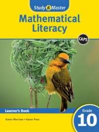 Study & Master Mathematical Literacy Learner's Book Grade 10 Learner - MATHSLIT-GR10