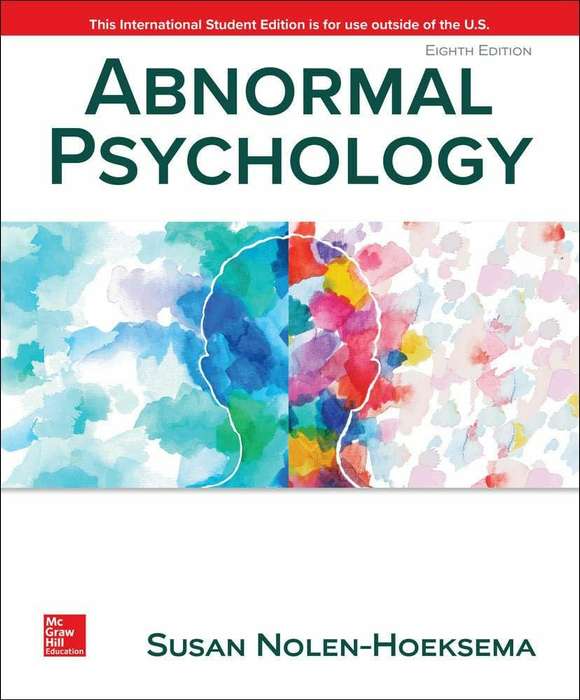 ABNORMAL PSYCHOLOGY 8ED - NOLEN-HOEKSEMA,S