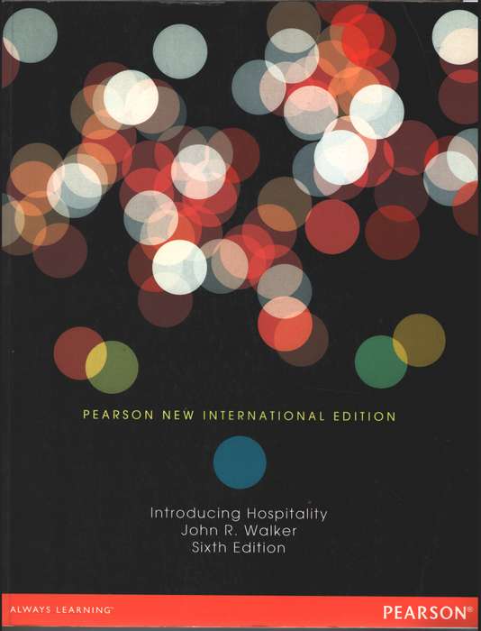INTRO TO HOSPITALITY 6ED - WALKER,J