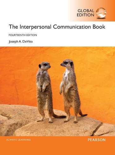 The Interpersonal Communication Book Global Edition - Joseph A. DeVito