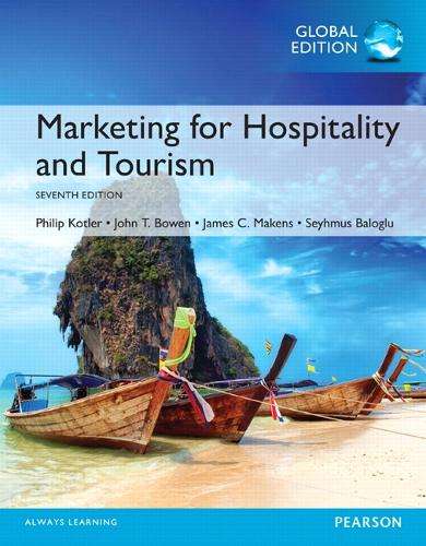 Marketing for Hospitality and Tourism Global Edition - Philip Kotler