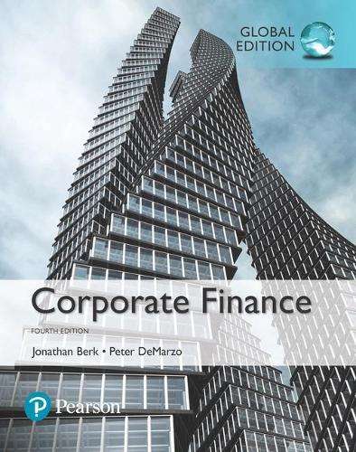 Corporate Finance Global Edition - Jonathan Berk